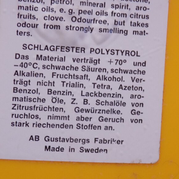 MCM Melamine Rasper Cheese Vegetable Grater Gustavsberg Sweden RARE Retro '70s - Picture 6 of 9